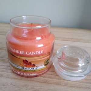 NEW Yankee Candle Golden Sands 3.7 oz Jar